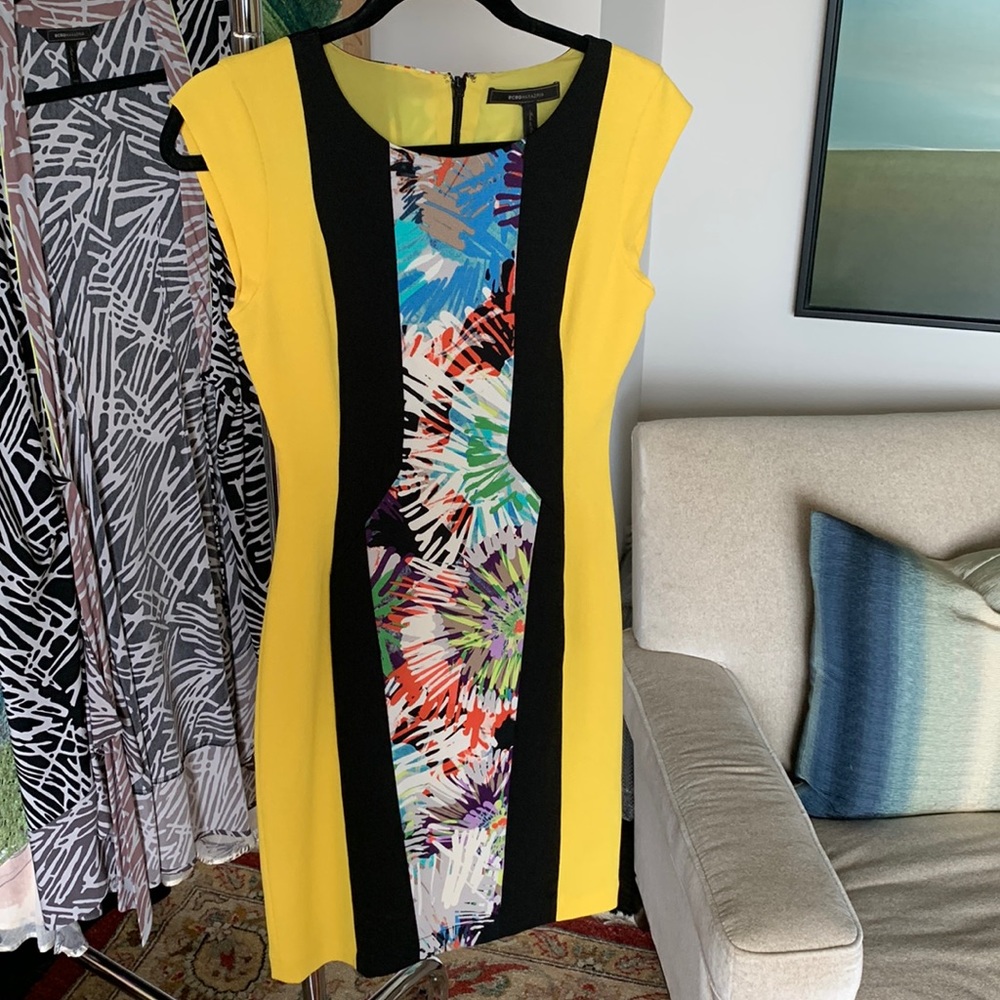 BCBG fitted dress